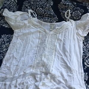 Forever 21 white top